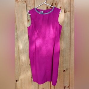 Anne Klein Pink Dress Size 14